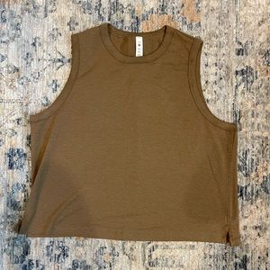 Lululemon Classic-Fit Cotton-Blend Tank Size 12